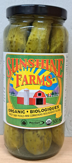Pickles - Sweet Baby ORGANIC (Sunshine Farms)
